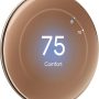 Google - Nest Learning Thermostat (4th gen) with Nest Temperature Sensor (2nd gen) - Polished Gold - Image 2