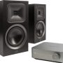 MartinLogan - Motion Foundation B1 x WiiM Amp Bundle, with Accessories - Black - Image 1