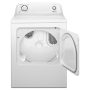 Amana - 6.5 Cu. Ft. Electric Dryer with Automatic Dryness Control - White - Image 2