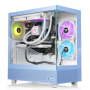 Thermaltake - LCGS View 7870H-270 Gaming Desktop AMD Ryzen 7 7800X3D 2023, 32GB DDR5 Memory, NVIDIA GeForce RTX 5070, 1TB NVMe M.2 - Blue - Image 1