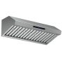 Forno Appliances - 48 inches - Externally Vented - Wall Range Hood - Silver - Image 2