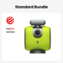 XbotGo - Chameleon 4K 60FPS AI Sports Camera with Auto-Tracking for Team Sports, Live Streaming, Smartphone Compatible - Lemon Green - Image 1