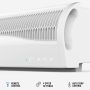Vornado - TRANSOM Window Fan with Reversible Exhaust, Remote Control - Ice White - Image 2