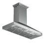 Forno Appliances - 60 inches - Externally Vented - Wall Range Hood - Silver - Image 2