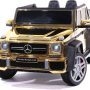 Moderno Kid 2021 Licensed Maybach 12V Battery Powered Ride on Toy Kids Car with MP3 Parental Remote Leather Seat (Purple) (Gold) - Image 1