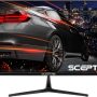 Sceptre E255B-1658A 25" FHD 1080p 165Hz 144Hz 1ms AMD FreeSync gaming LED Monitor 2x HDMI 2.0 1x DisplayPort RTS FPS Build-in Speakers, Machine Black, Metallic Black - Image 1