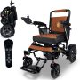 MAJESTIC BUVAN Electric Wheelchair 2022- Foldable Electric Wheelchair Remote Control, 500 Watt Waterproof Motors, Lightweight, Portable, & Motorized Power Wheel Chair Mobility Aid for Adults - Image 1