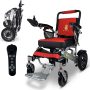 MAJESTIC BUVAN Electric Wheelchair 2022- Foldable Electric Wheelchair Remote Control, 500 Watt Waterproof Motors, Lightweight, Portable, & Motorized Power Wheel Chair Mobility Aid for Adults - Image 1