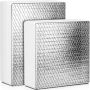 SIKADEER RV Vent Insulator 14″x14″x3″, 2 Piece Universal RV Skylight Cover with Reflective Surface, Skylight Shade Energy Savings Sunroof Fits for 14 Inch X 14 Inch RV/Camper Vents - Image 1