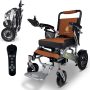 MAJESTIC BUVAN Electric Wheelchair 2022- Foldable Electric Wheelchair Remote Control, 500 Watt Waterproof Motors, Lightweight, Portable, & Motorized Power Wheel Chair Mobility Aid for Adults - Image 1