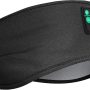 POSNIUD Sleep Headphones Sports Headband, Black - Image 1