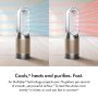 Dyson - Purifier Hot+Cool HP2 De-NOx - White/Gold - Image 3