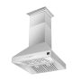 Forno Appliances - 36 inches - Externally Vented - Island Range Hood - Stainless Steel - Image 2