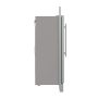 Forno Appliances - Fortezza Frost-Free 14 Cu. Ft. Left-Swing Freezer with Trim Grill - Stainless Steel - Image 4