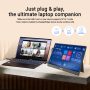 ASUS - ZenScreen 16" FHD+ IPS Portable Monitor with Ergo Kickstand (Mini-HDMI, USB-C) - Black - Image 4