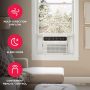 Frigidaire - 550 Sq. Ft. 12,000 BTU Smart Inverter Window Air Conditioner with Remote - White - Image 4