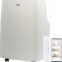 TCL - 300 Sq. Ft. 7,000 BTU 3-in-1 Smart Portable Air Conditioner - White - Image 1