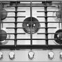 KitchenAid - 30 in. Wide 5 burners Built-In Gas Cooktop - Stainless Steel - Image 1