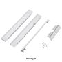 Stacking Kit for Samsung DV45DG6000HW Heat Pump Dryer and Matching Washer - White - Image 1