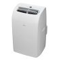 LG - 450 Sq. Ft. 10,200 BTU DOE Smart Portable Air Conditioner with Supplemental Heater - White - Image 3