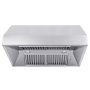 ZLINE - 30 inches - Externally Vented & Convertible - Under cabinet Range Hood - Satin Stainless Steel - Image 2