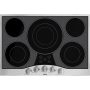 Viking - 31 in. Wide 5 Element Electric Cooktop - Stainless Steel - Image 1