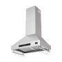 Forno Appliances - 30 inches - Externally Vented - Wall Range Hood - Stainless Steel - Image 2