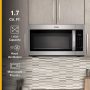Whirlpool - 1.7 cu. ft. Microwave Hood Combination with Electronic Touch Controls - Stainless Steel - Image 3
