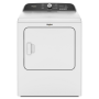 7.0 Cu. Ft. Whirlpool Electric Dryer with Moisture Sensor - White - Image 1