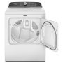 7.0 Cu. Ft. Whirlpool Electric Dryer with Moisture Sensor - White - Image 2