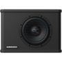 AudioControl - Spike Series 8” Single-Voice-Coil 2-Ohm Loaded Vented Subwoofer Enclosure - Black - Image 1