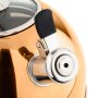 Viking - 2.6 Quart Whistling Tea Kettle with 3-Ply Base - Rose Gold - Image 3