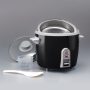 Zojirushi - 6 Cup Rice Cooker/Steamer - Black - Image 2