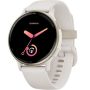 Garmin - vívoactive 5 GPS Smartwatch 42 mm Fiber-reinforced polymer - Gold Aluminum and Ivory - (2023) - Image 1