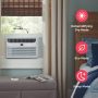Frigidaire - 115V 8,000 BTU 350 Sq. Ft. Window Air Conditioner with Remote - White - Image 2