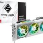 ASRock - Steel Legend Radeon RX 9070 XT 16GB GDDR6 PCI Express 5.0 Graphics Card - Image 1