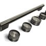 KitchenAid - Handle and Knob Hardware Accessory Kit for 30" Commercial-Style Dual Fuel Range - Black Ore - Image 1