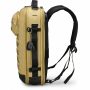 Swissdigital Design - BERG Hybrid TSA-Friendly Briefcase With USB Charging Port RFID Protection and Fits Up to 16″ Laptop - Dark Khaki - Image 2