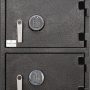 T868 Large Two Door Multi-User Depository Drop Safe with Electronic Locks & Segregated Drop Slots, 2/88 CBF - Image 1