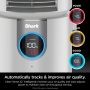 Shark - 3-in-1 Clean Sense Air Purifier, Heater & Fan, HEPA Filter, 500 Sq Ft Coverage - White - Image 2