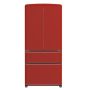 Forno Appliances - 33 in. Wide Luigi 18 Cu. Ft. French Door Refrigerator with Handle-free Design - Red - Image 1