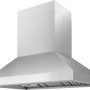 Zephyr - 48 inches - Externally Vented - Island Range Hood - Stainless Steel - Image 2