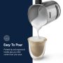 De'Longhi - LatteMix Countertop Cold & Hot Frother - Silver - Image 2