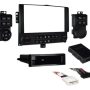 Metra - Dash Kit for Select 2008-2015 Nissan Pathfinder DIN DDIN - Black - Image 1