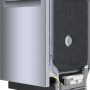 Bosch - 300 Series 24" Front Control Smart Built-In Stainless Steel Tub Dishwasher with 3rd Rack, 48 dBA - Stainless Steel - Image 2