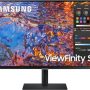 Samsung - Viewfinity 32" S8 (S80PB) UHD 4K Monitor with IPS Panel and Tilt Stand (USB, HDMI, DisplayPort) - Black - Image 1