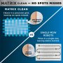 Shark - Matrix Plus 2-in-1 Robot Vacuum & Mop with Sonic Mopping, Matrix Clean, Home Mapping, HEPA Bagless Self Empty, WiFi - Black - Image 3