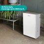 Hisense - 35 Pint 3000 Sq. Ft. 8 quarts Bucket Capacity Compact Dehumidifier with Slide-Out Bucket - White - Image 4