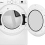 Whirlpool - 7.4 Cu. Ft. Stackable Electric Dryer with Quick Dry - White - Image 2