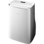 LG - 115V Dual Inverter Portable Air Conditioner with Wi-Fi Control for Rooms up to 450 Sq. Ft - White - Image 2